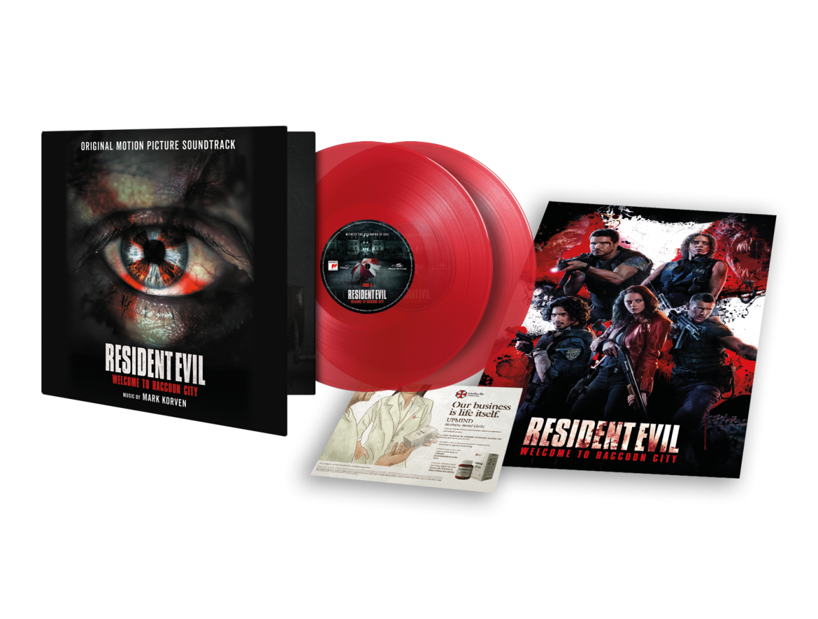 Mark Korven - Resident Evil: Welcome To Raccoon City (Soundtrack)(LIMITED TRANSLUCENT RED 180 Gram Audiophile Vinyl)