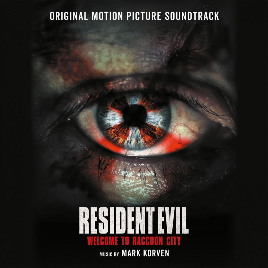 Mark Korven - Resident Evil: Welcome To Raccoon City (Soundtrack)(LIMITED TRANSLUCENT RED 180 Gram Audiophile Vinyl)