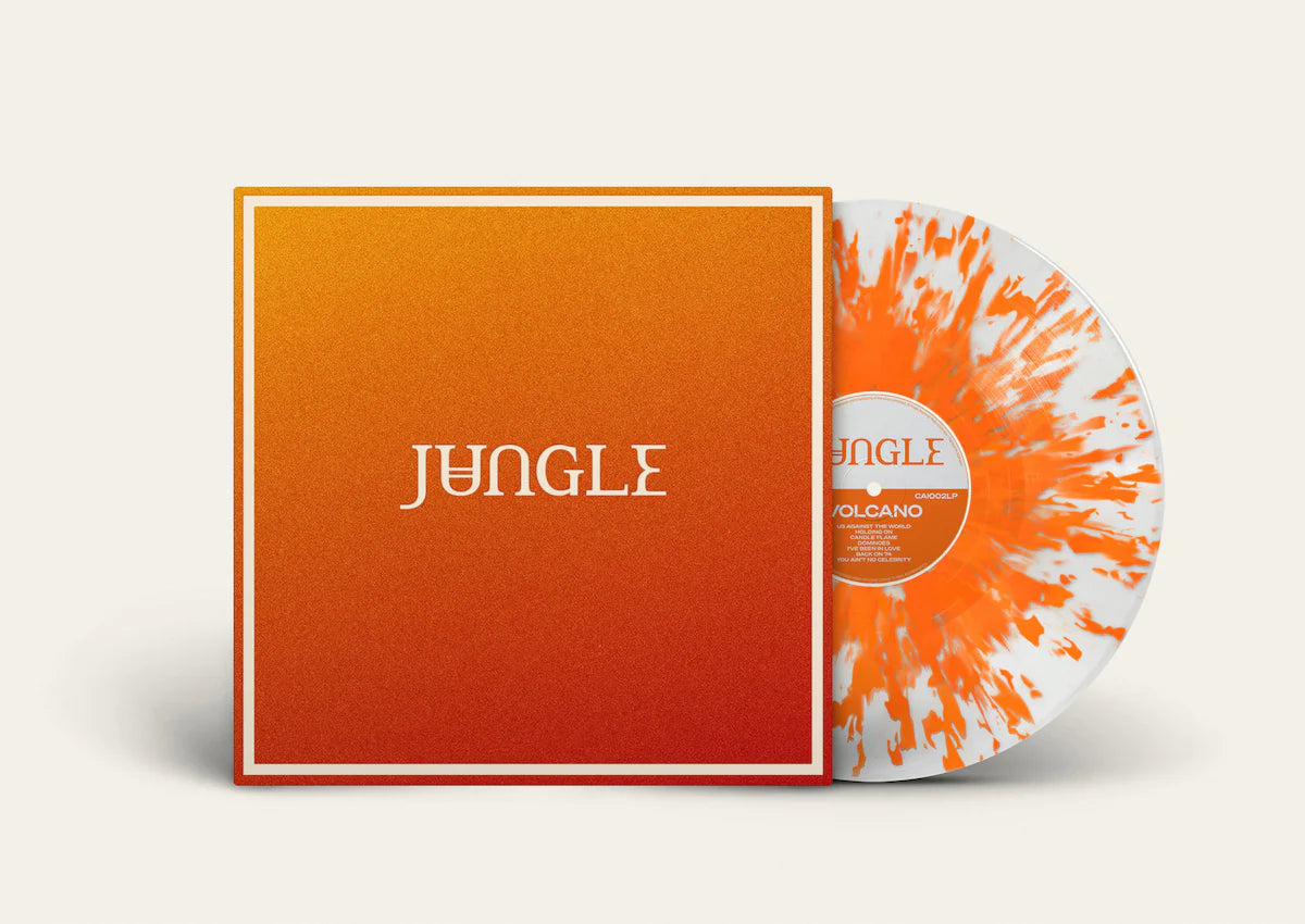 Jungle - Volcano (Heavy Splatter Transparent & Orange Vinyl, indie-retail exclusive)