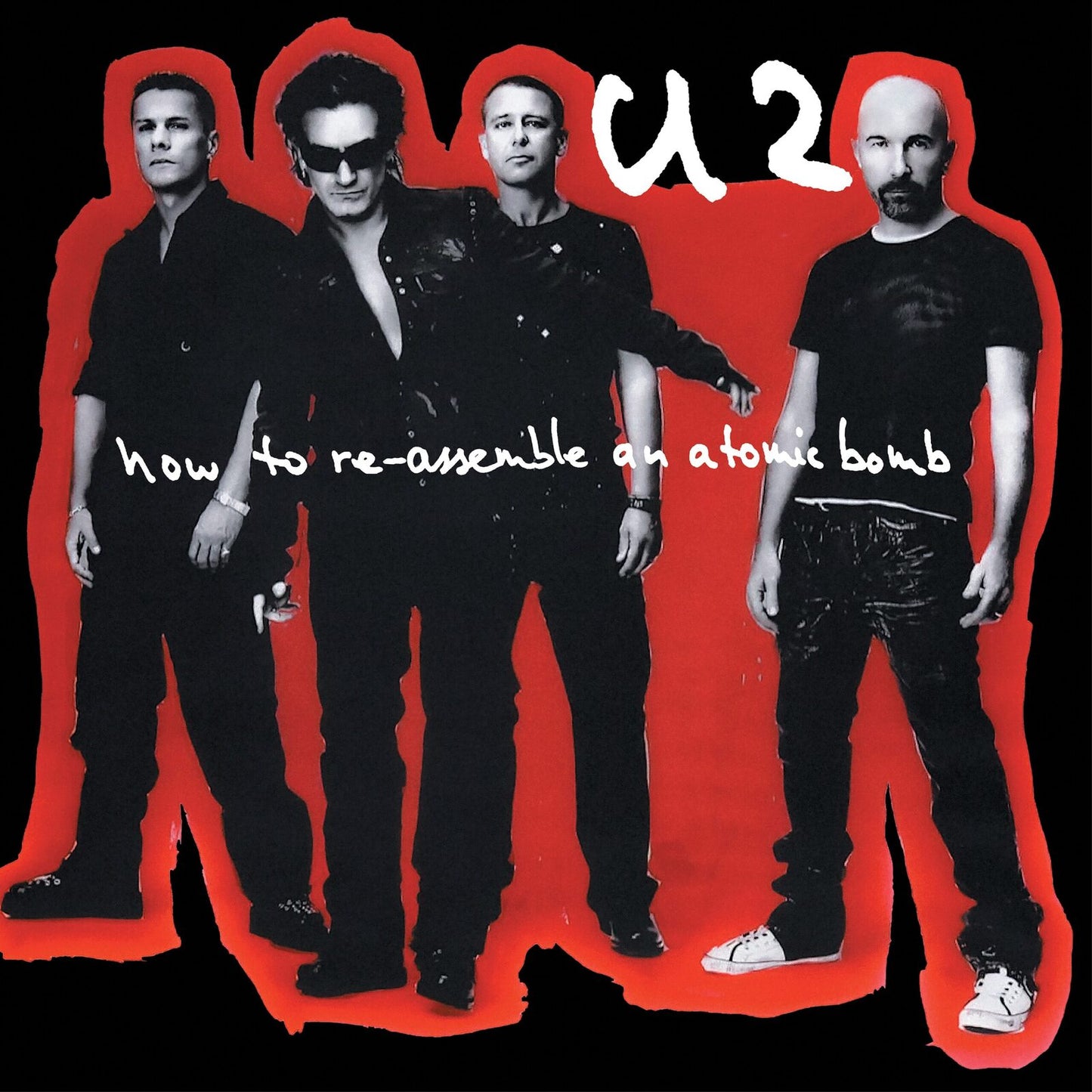 U2 - How To Re-Assemble An Atomic Bomb (Black and Red Marble Vinyl) (RSD Black Friday 2024)