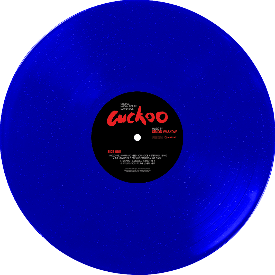 Simon Waskow - Cuckoo Original Motion Picture Soundtrack (Blue Glitter Vinyl)