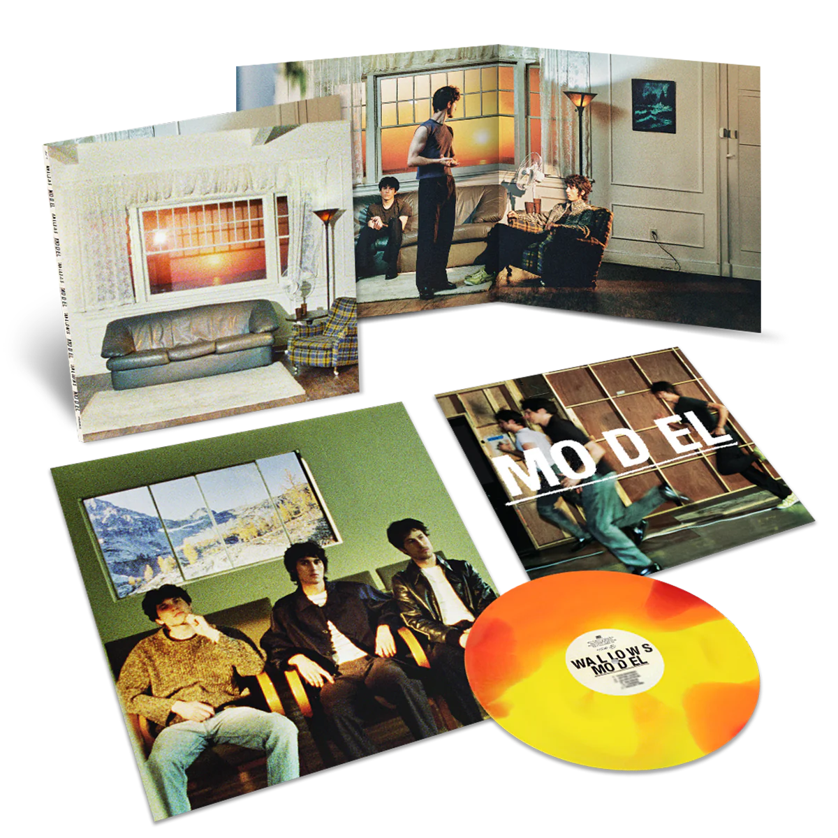 Wallows - Model (Sunset: Lemon, Tangerine & Apple Three-Color Mix Vinyl)