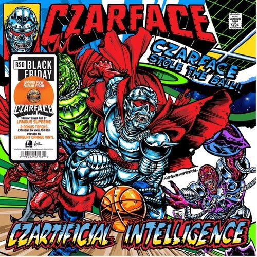 CZARFACE / CZARTIFICIAL INTELLIGENCE (STOLE THE BALL EDITION) (CZARBURY ORANGE VINYL) (RSD)