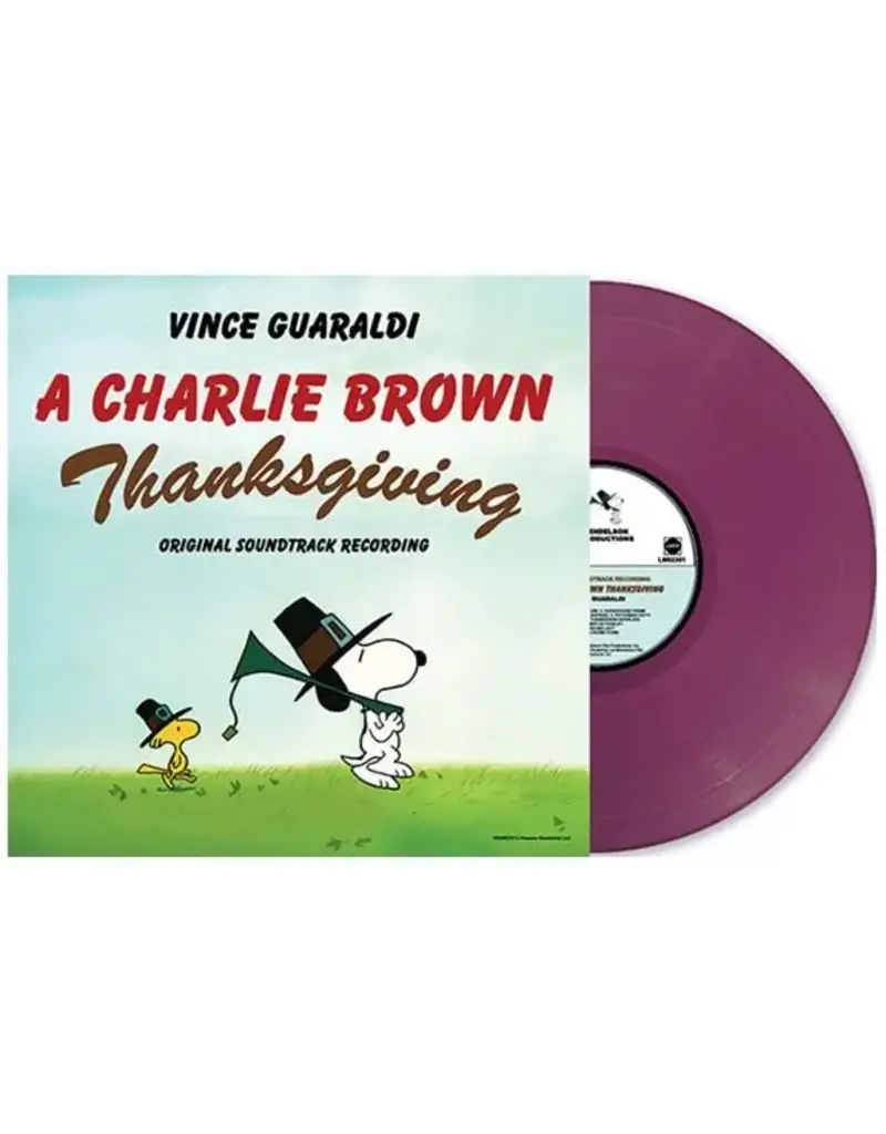 Vince Guaraldi - A Charlie Brown Thanksgiving (Purple Jellybean Vinyl, never-before-heard bonus material, limited, indie-retail exclusive)