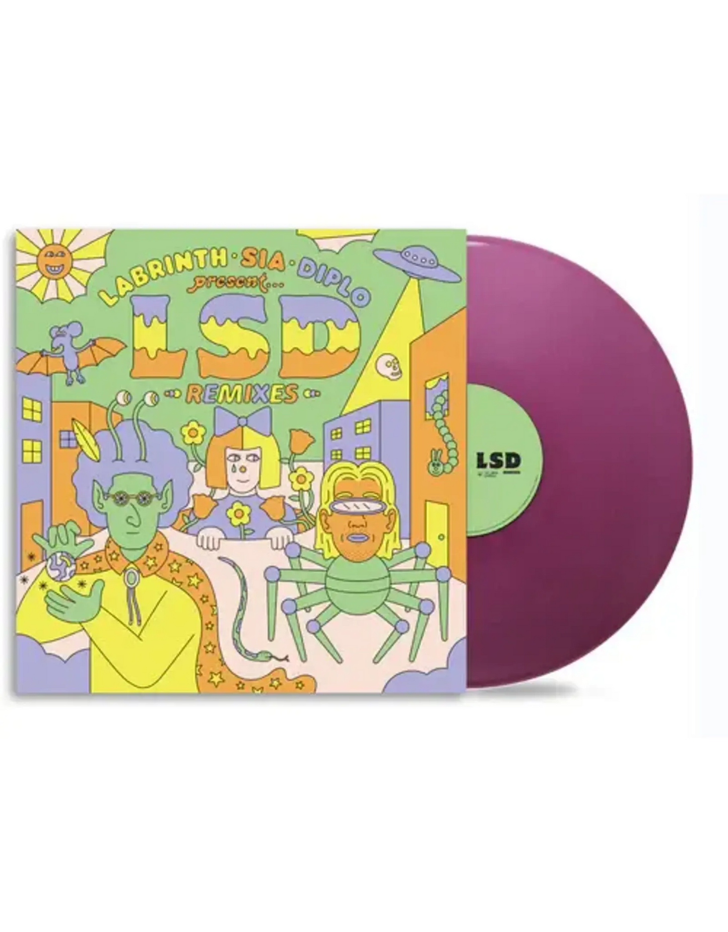 LSD - Labrinth, Sia & Diplo presents... LSD: The Remixes (Purple Vinyl) (RSD Black Friday 2024)