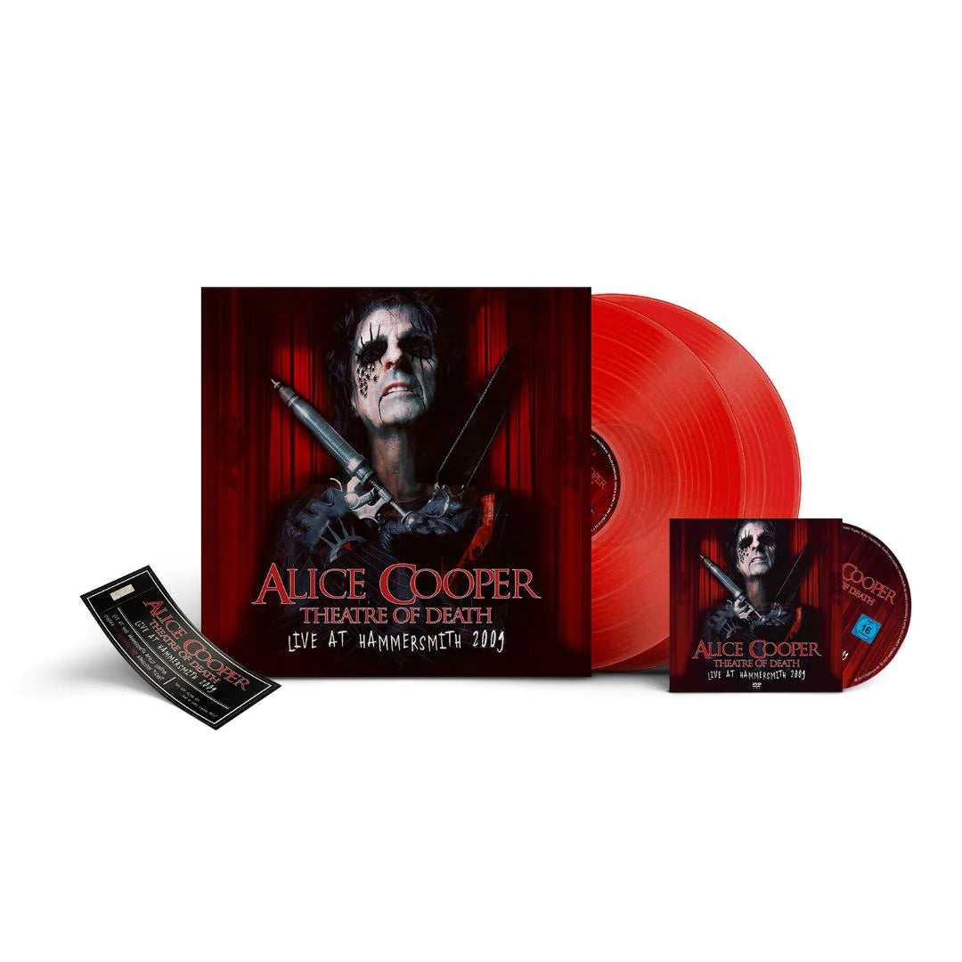 Alice Cooper - Theatre Of Death: Live At Hammersmith 2009 [2LP+DVD] (Red Vinyl)