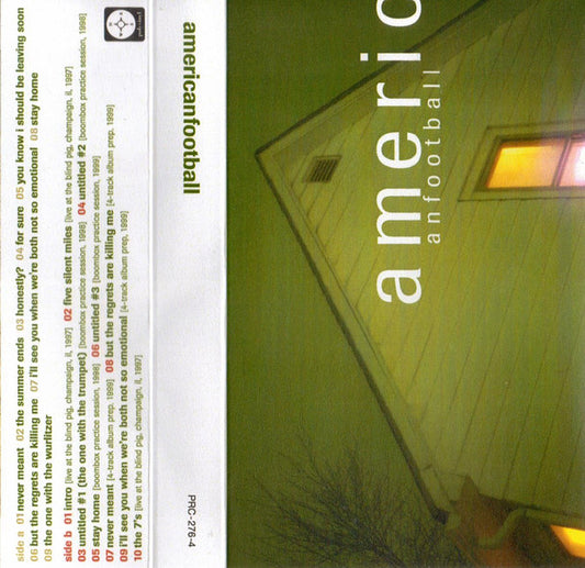 American Football ‎– American Football (Deluxe Edition) (Cassette)