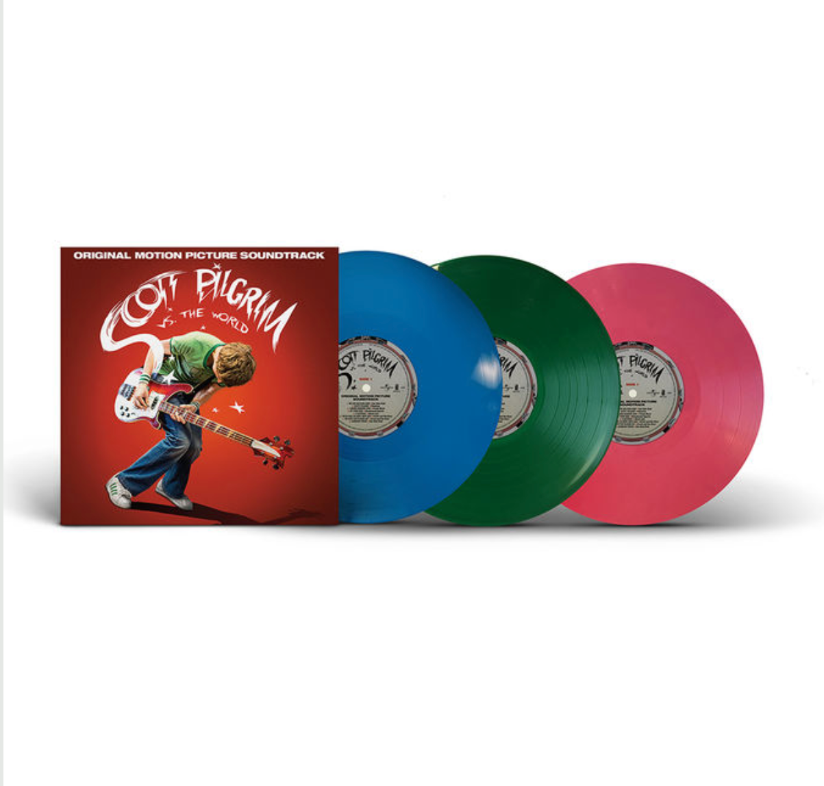 Various Artists - Scott Pilgrim vs. The World [LP] (Ramona Flowers Edition, RANDOM Translucent Blue, Green OR Magenta Vinyl)