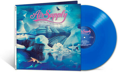 Air Supply - One Night Only: The 30th Anniversary Show LP (Blue Colored Vinyl)