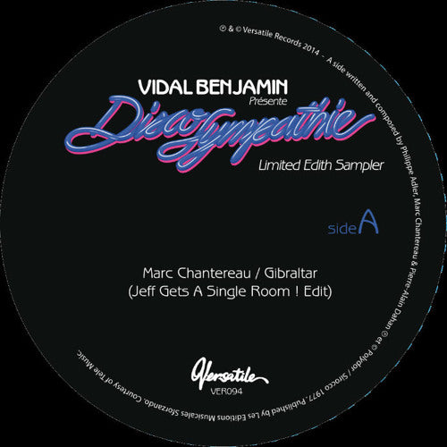 Vidal Benjamin - Disco Sympathic