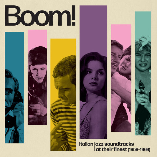 Various Artists - Boom! Italian Jazz Soundtracks At Their Finest (1959-1969) [2LP]