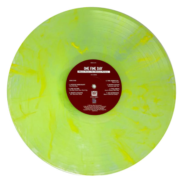 Various Artists - One Fine Day (Music From The Motion Picture, Coke Clear with Yellow Swirl Vinyl)