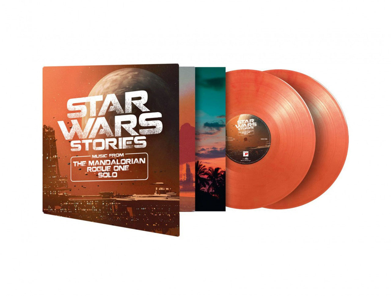 Various Artists - Star Wars Stories: Music From The Mandalorian, Rogue One & Solo (Soundtrack) [2LP] (LIMITED AMBER 180 Gram Audiophile Vinyl, insert, gatefold w/ rainbow laminate finish, numbered to 2500)