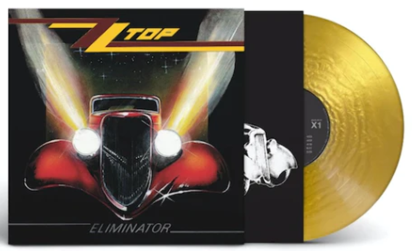 ZZ Top - Eliminator  (Golden Nugget Colored High Dispersion 140 Gram Vinyl)